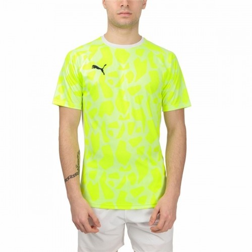 Men’s Short Sleeve T-Shirt Puma Teamliga Yellow Padel image 1