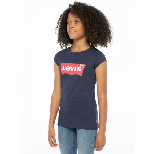 Child's Short Sleeve T-Shirt Levi's Batwing Dark blue image 1