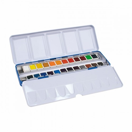 Watercolour paint set Milan Godet Metal case image 1