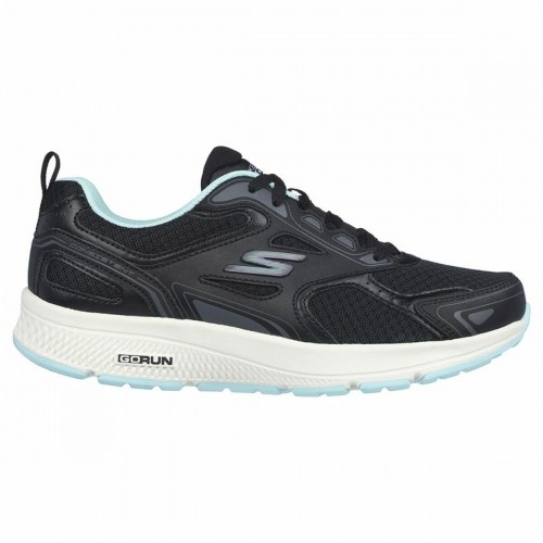 Running Shoes for Adults Skechers GO RUN Consistent  Black Lady image 1