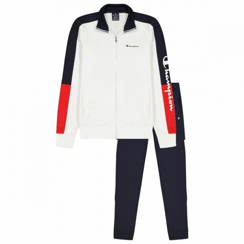 Спортивный костюм для взрослых Champion Full Zip Suit Белый Мужской image 1