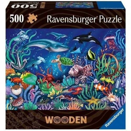 Puzle un domino komplekts Ravensburger Colorful Marine World 00017515 500 Daudzums image 1