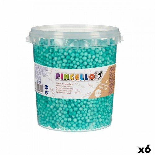 Pincello Ремесленный материал шары Зеленый полистирол (6 штук) image 1