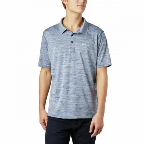 Men’s Short Sleeve Polo Shirt Columbia Zero Rules™ Blue image 1
