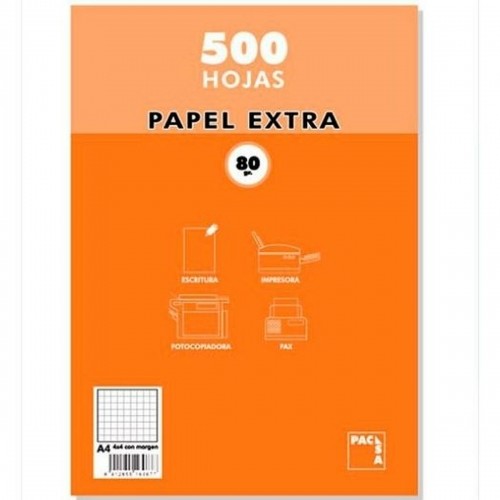 Бумага для печати Pacsa 500 Листья Белый A4 image 1
