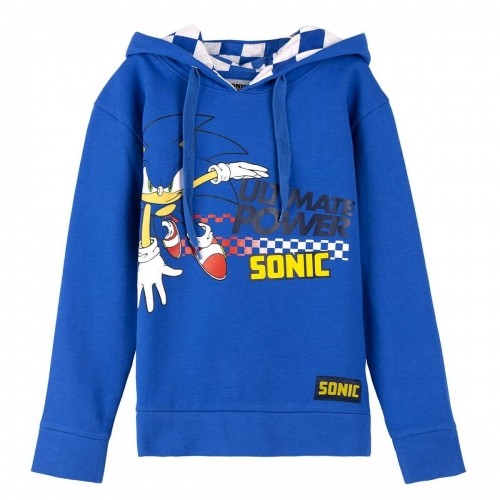 Толстовка с капюшоном для девочек Sonic Синий image 1