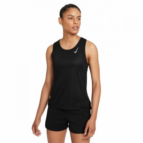 Men's Sleeveless T-shirt Nike Dri-FIT Race Black image 1