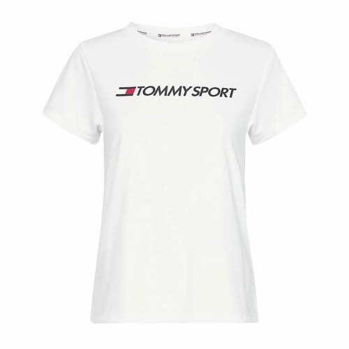 Men’s Short Sleeve T-Shirt Tommy Hilfiger Logo Chest White image 1