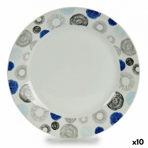 Bigbuy Home Deserta trauks   Apļi Porcelāns 19 x 2 x 19 cm (10 gb.) image 1