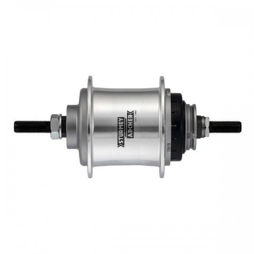 Aizmugurējā rumba Sturmey-Archer RSRF3 Alu 32H 3-speed Aizmugurējie zobratu bloks/fixed silver image 1