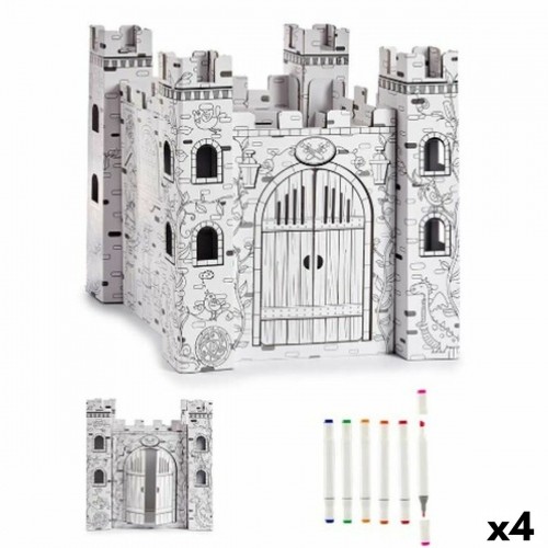 Paper Craft games Castle (4 Units) image 1