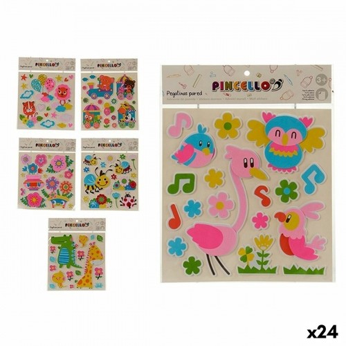Stickers Multicolour 32 x 1 x 38 cm (24 Units) image 1