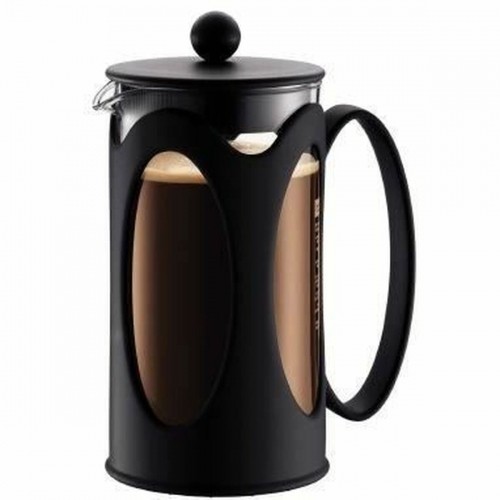 Cafetière with Plunger Bodum 1 L Black image 1