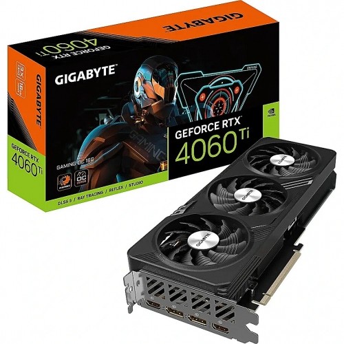Gigabyte GeForce RTX 4060 Ti GAMING OC 16G Grafikkarte - 16GB GDDR6, 2x HDMI, 2x DP image 1