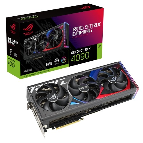 ASUS ROG Strix GeForce RTX 4090 Grafikkarte - 24GB GDDR6X, 2x HDMI, 3x DP image 1