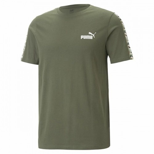 t-krekls Puma Ess Tape Camo Moss S Zaļš Olīvas Vīriešu image 1