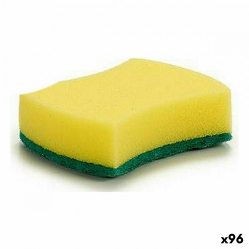 Bigbuy Home Шкурка Жёлтый Зеленый Синтетическое волокно 10 x 3 x 7,5 cm (96 штук) image 1