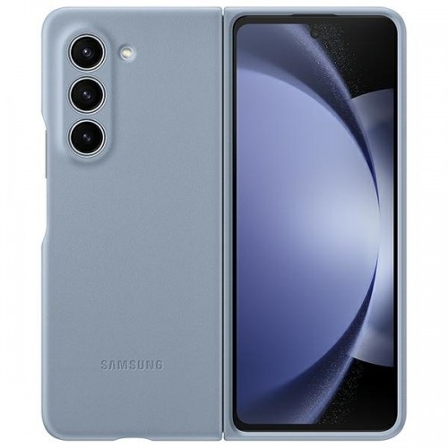 Etui Samsung EF-VF946PLEGWW Z Fold5 F946 niebieski|blue Eco-leather Case image 1