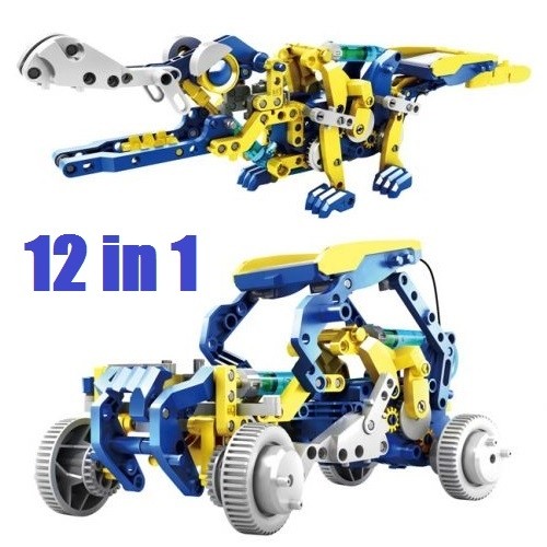 Sol-expert Solar and Hydraulic Powered Toys Kit 12in1 image 1