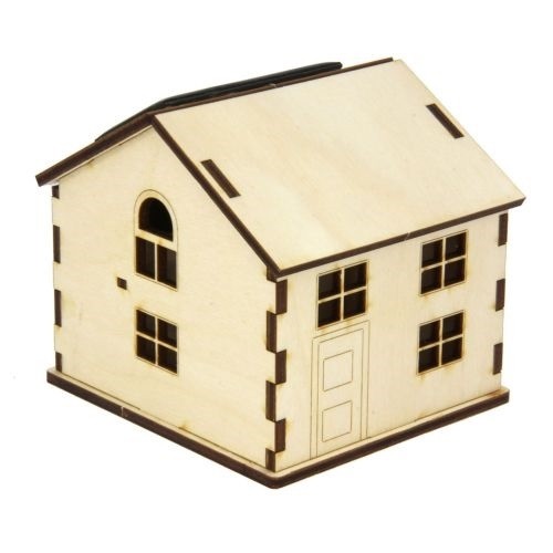 Sol-expert Solar Powered Toy "House Ecosun" with Battery image 1
