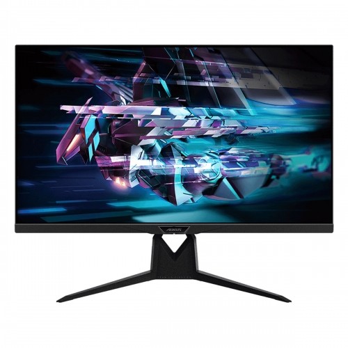 GIGABYTE AORUS FI32U Gaming Monitor - 144Hz, Höhenverstellung image 1