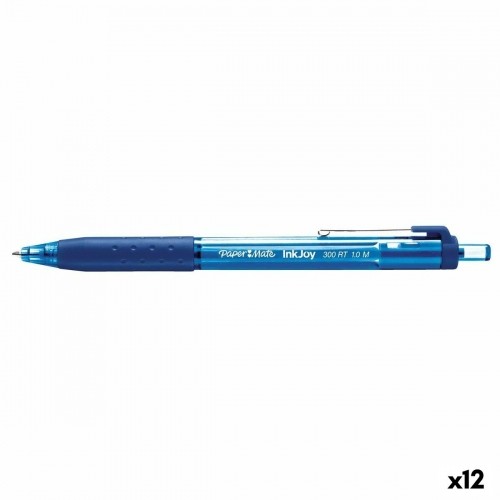Ручка Paper Mate INKJOY 300RT Синий 1 mm (12 штук) image 1