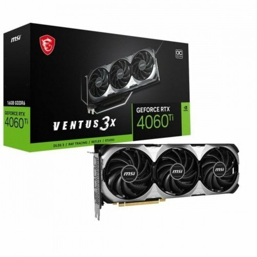 Grafikas Karte MSI 16 GB RAM Geforce RTX 4060 Ti image 1