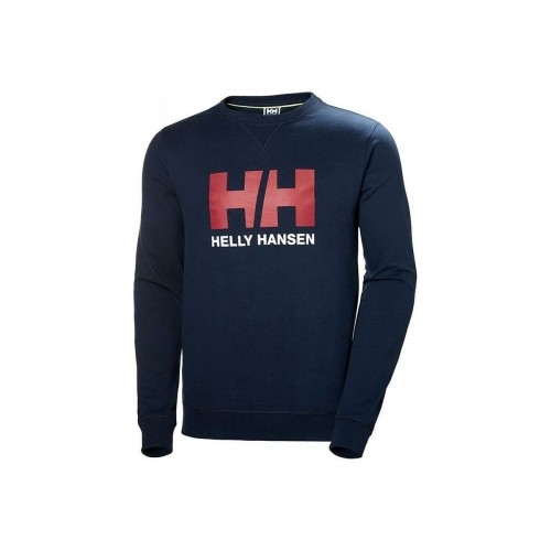 Men’s Sweatshirt without Hood HH LOGO  Helly Hansen 34000 597 Navy Blue image 1