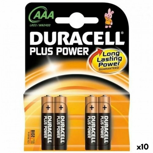 Batteries DURACELL 1,5 V (10 Units) image 1