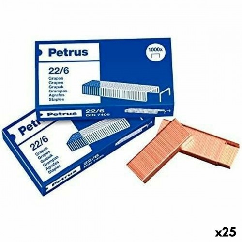 Staples Petrus 22/6 6 mm (25 Units) image 1