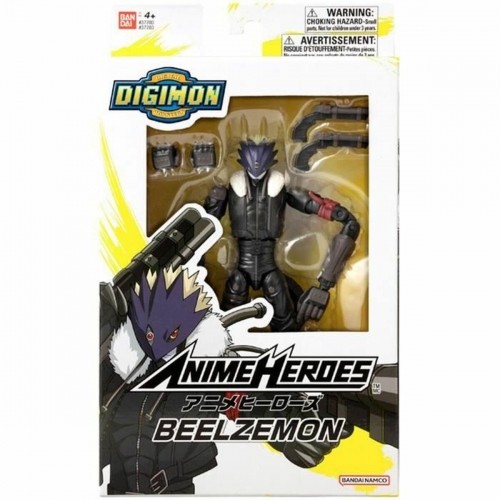 Съчленена Фигура Digimon Anime Heroes - Beelzemon 17 cm image 1