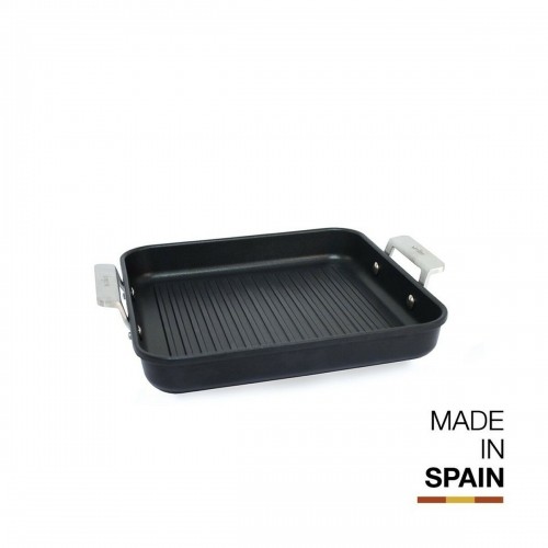 Grill hotplate Valira AIRE 23X23. Black Aluminium (1 Unit) image 1