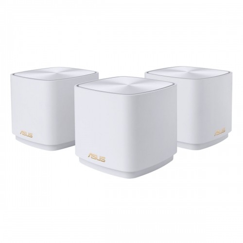 ASUS ZenWiFi XD5 WiFi 6 Mesh Router 3er-Pack Weiß AX3000 Dual-Band, 2x Gigabit LAN, AiMesh image 1