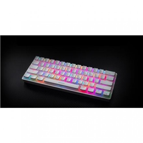 Genesis THOR 660 RGB, Mechanical Gaming Keyboard, RGB LED light, US, White, Wireless, USB Type-C, Bluetooth image 1