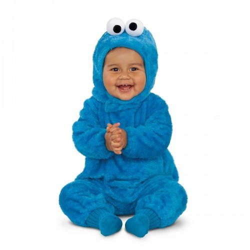 Costume for Adults My Other Me Cookie Monster Sesame Street (2 Pieces) image 1
