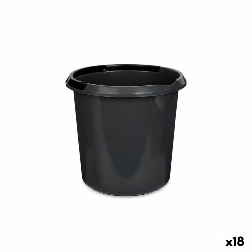 Bucket with Handle Grey Anthracite 10 L (18 Units) image 1