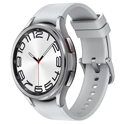 Samsung Galaxy Watch6 Classic LTE SM-R955F - 43mm Durchmesser, Bluetooth, silber image 1