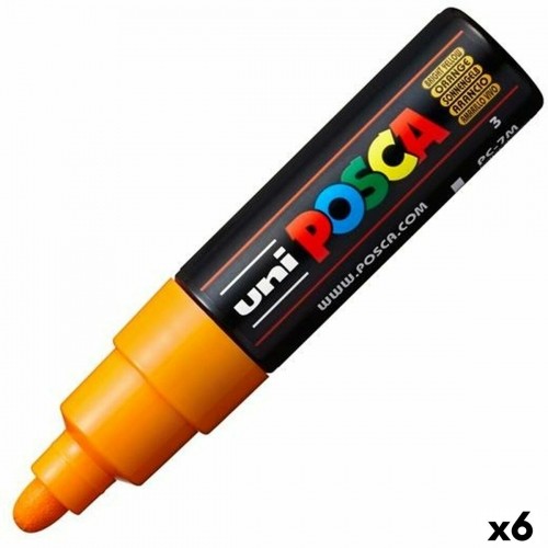 Marķieris POSCA Oranžs (6 gb.) image 1