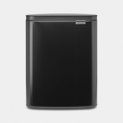 BRABANTIA atkritumu tvertne Bo, 12l, Matt Black - 230363 image 1