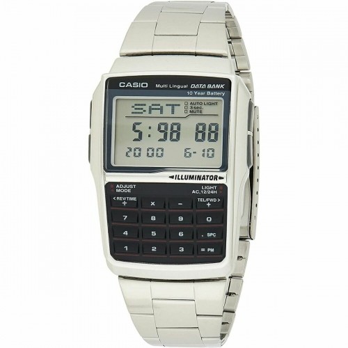 Unisex Watch Casio EAW-DBC-32D-1A Black Silver image 1