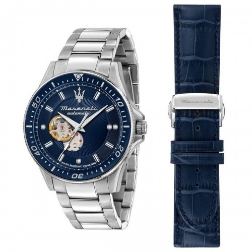 Мужские часы Maserati SFIDA SPECIAL PACK AUTOMATIC Серебристый (Ø 44 mm) image 1