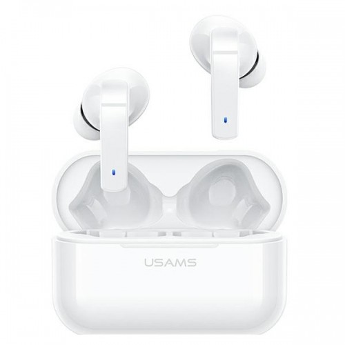 USAMS Słuchawki Bluetooth 5.0 TWS LY series ANC bezprzewodowe biały|white BHULY06 image 1