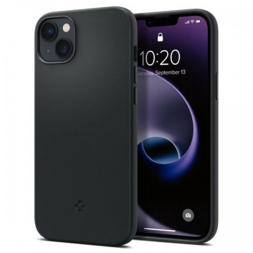 Spigen Silicone Fit iPhone 14 Plus 6,7" MAG Magsafe czarny|black ACS04920 image 1