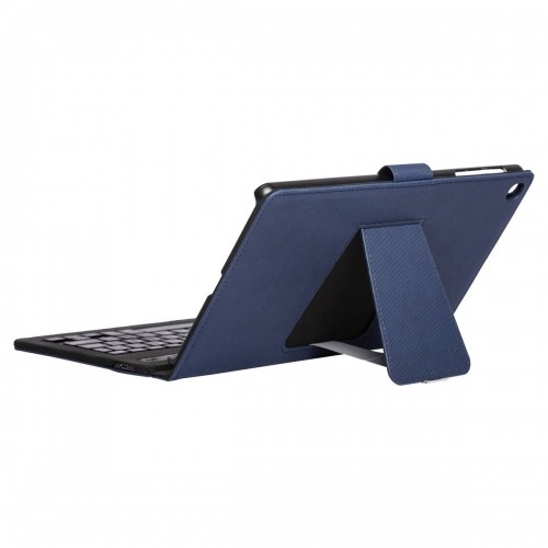 Case for Tablet and Keyboard Silver Electronics 112003240199 Blue image 1