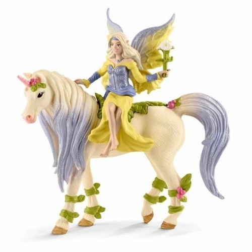 Rotaļu figūras Schleich  Fairy will be with the Flower Unicorn Moderns image 1