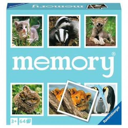 Образовательный набор Ravensburger Grand Memory - Theme: Small animals Разноцветный image 1