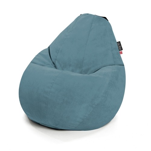 Qubo™ Comfort 90 Aqua VELVET FIT пуф (кресло-мешок) image 1