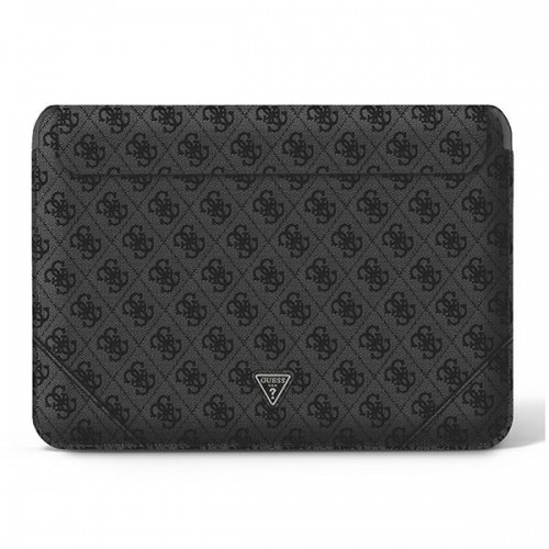 Guess PU 4G Triangle Metal Logo Computer Sleeve 16" Black image 1