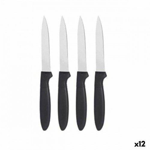 Kinvara Набор ножей Чёрный Серебристый Нержавеющая сталь Пластик 19,5 x 2 x 1 cm (12 штук) image 1