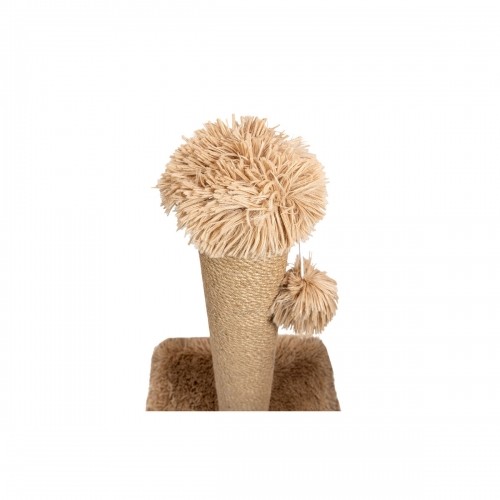 Scratching Post for Cats Gloria 34 x 34 x 55 cm Beige image 1
